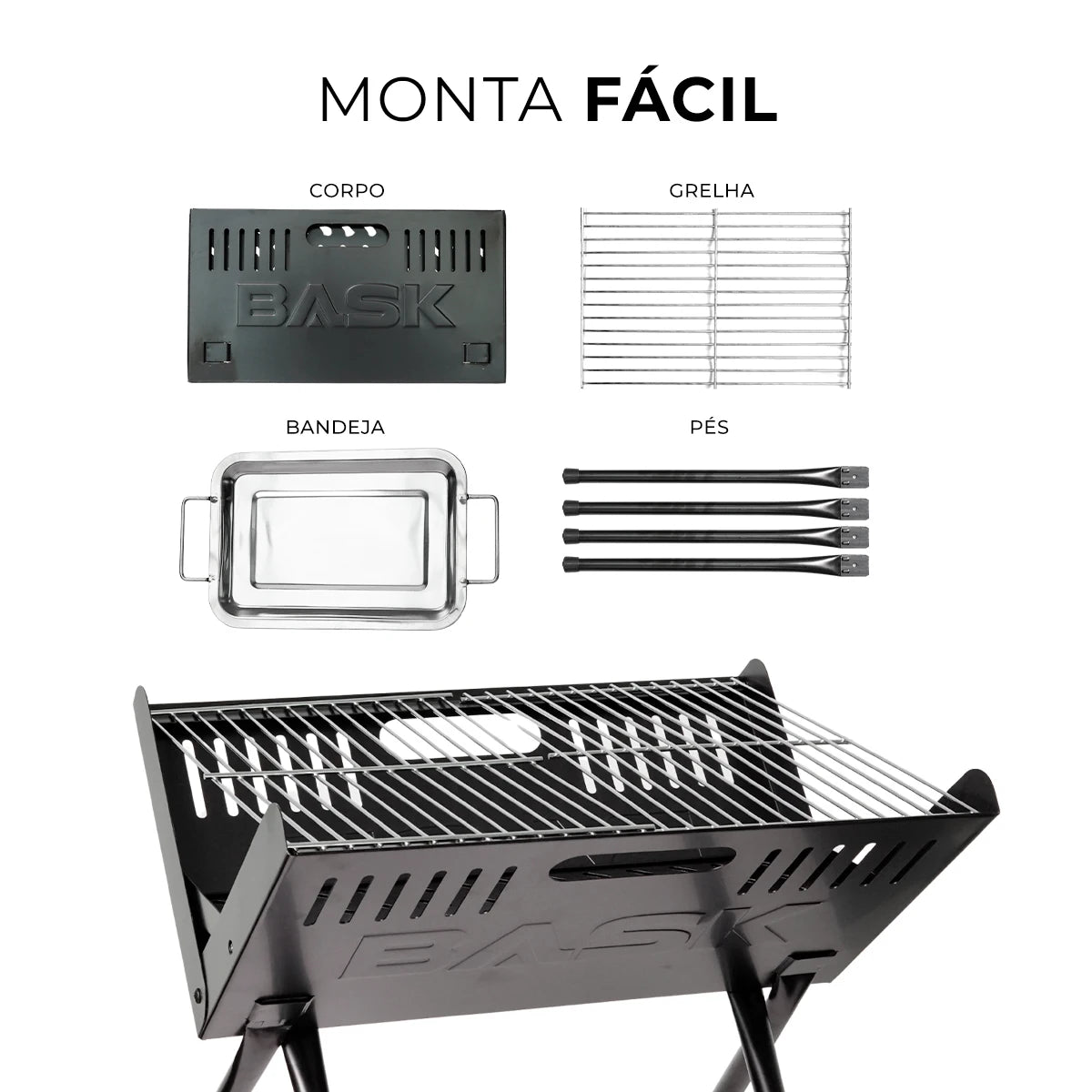 Churrasqueira Portátil - Churraskit