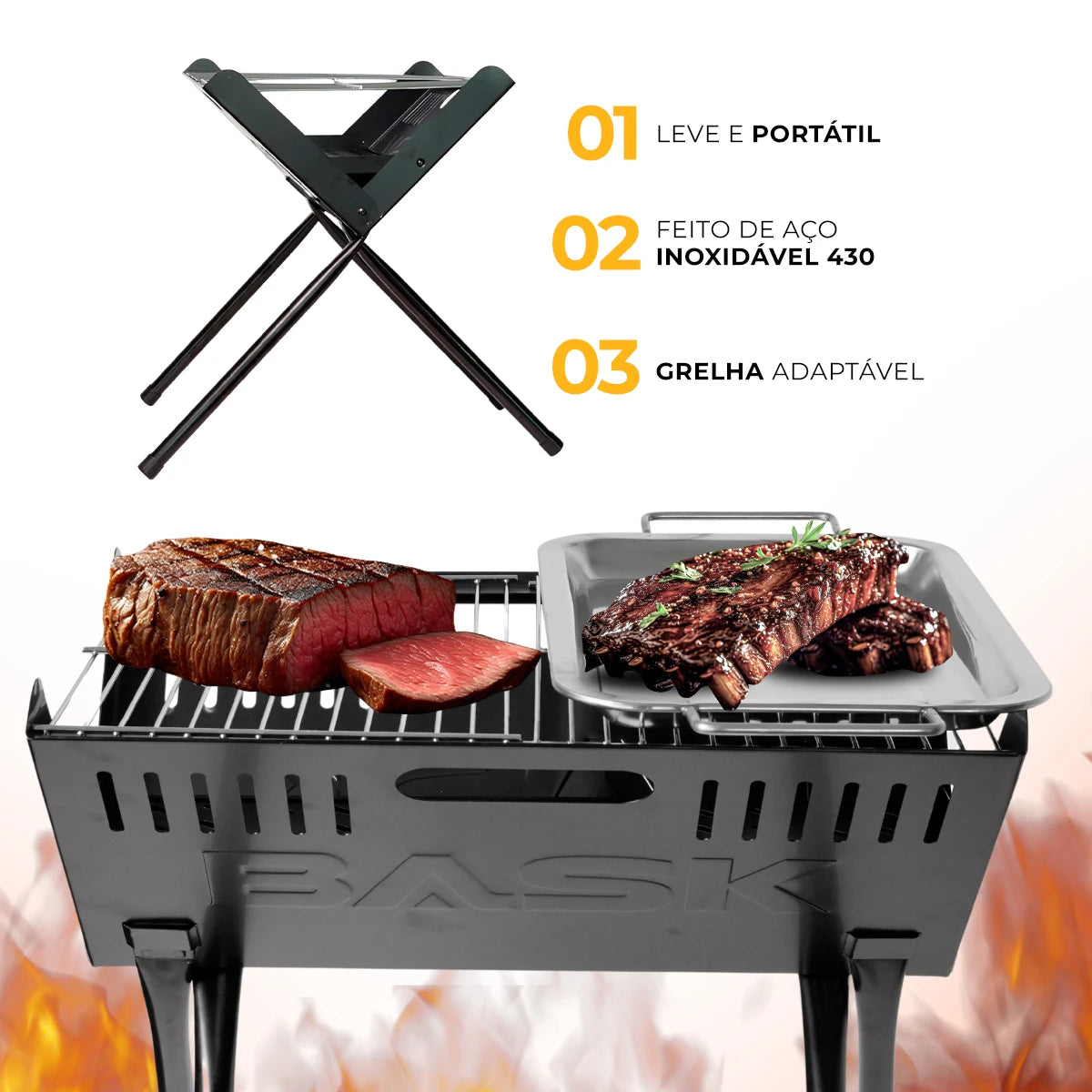 Churrasqueira Portátil - Churraskit