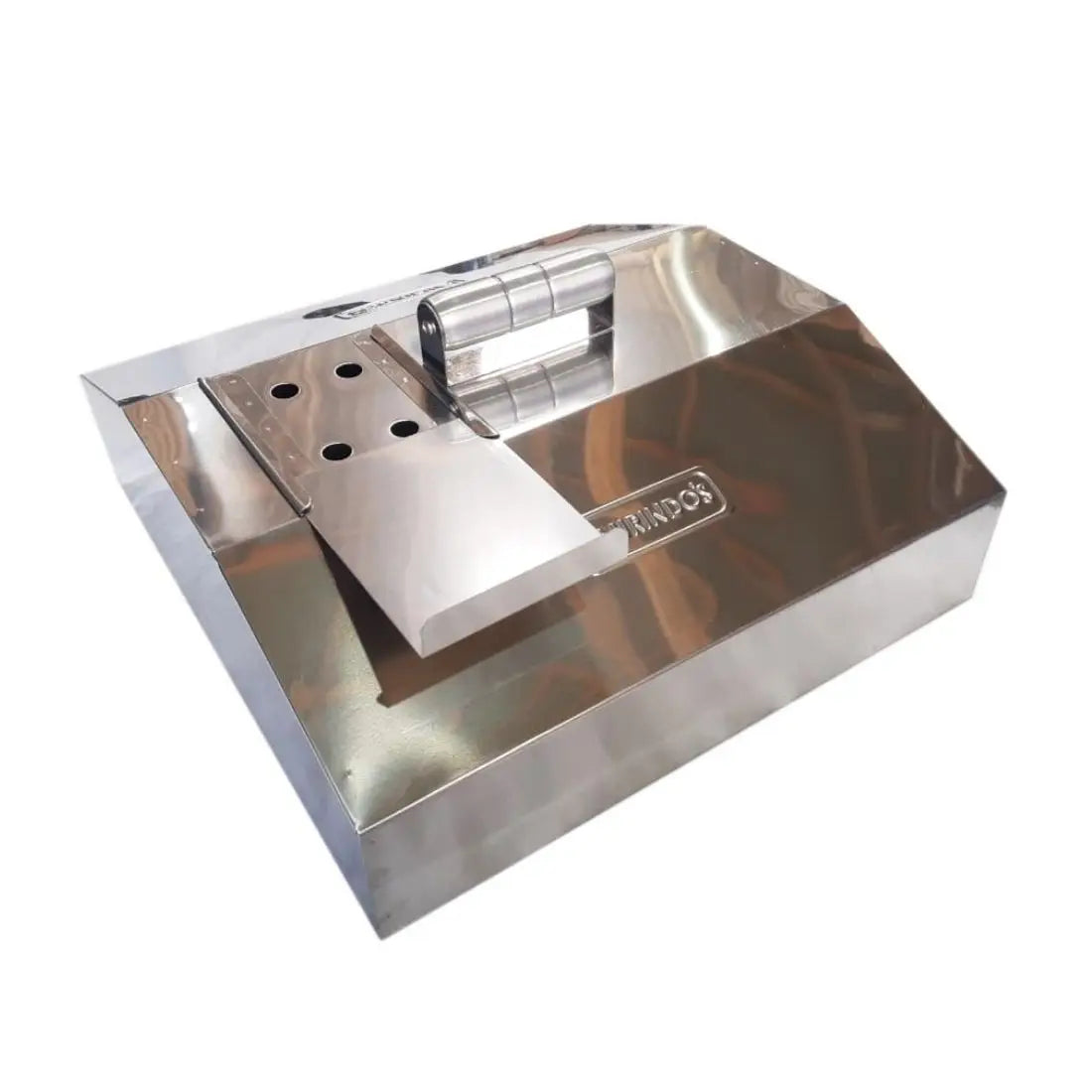 Abafador Inox Para Grelha - Churraskit