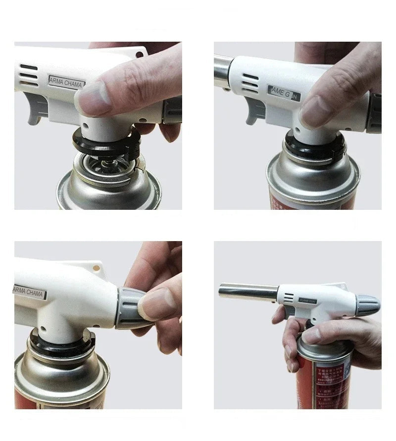 Pistola de Chama Portátil Multifuncional Churraskit