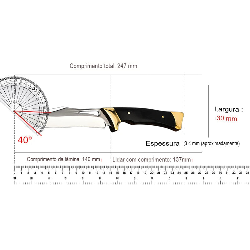 Faca Churrasco - Churraskit