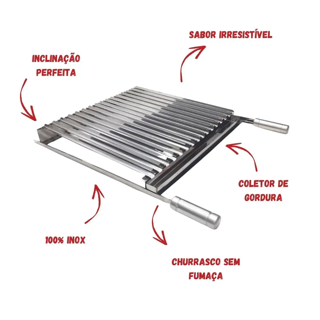 Grelha Para Churrasqueira - Churraskit